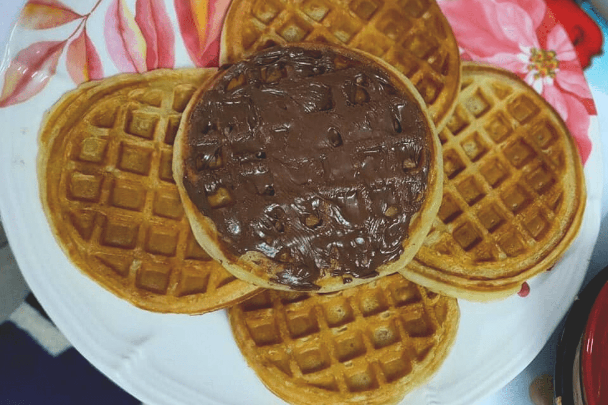 Resepi waffle sukatan cawan