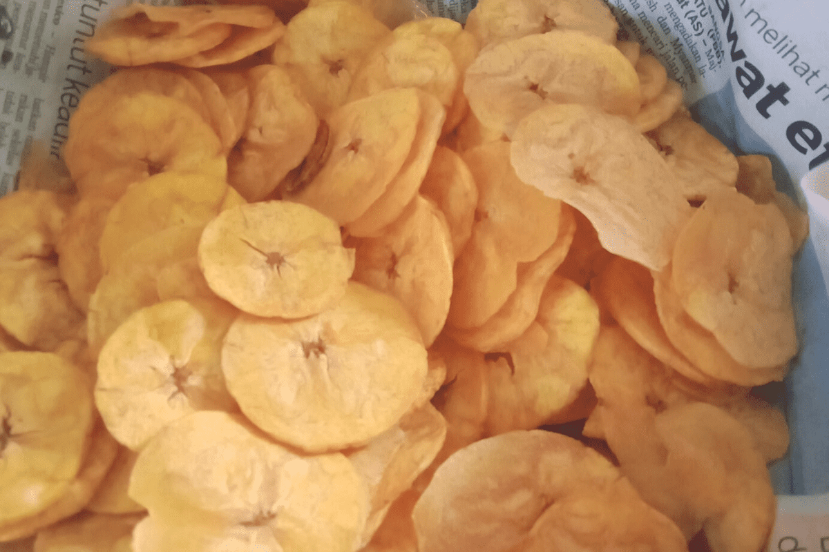 Goreng pisang rangup tahan lama