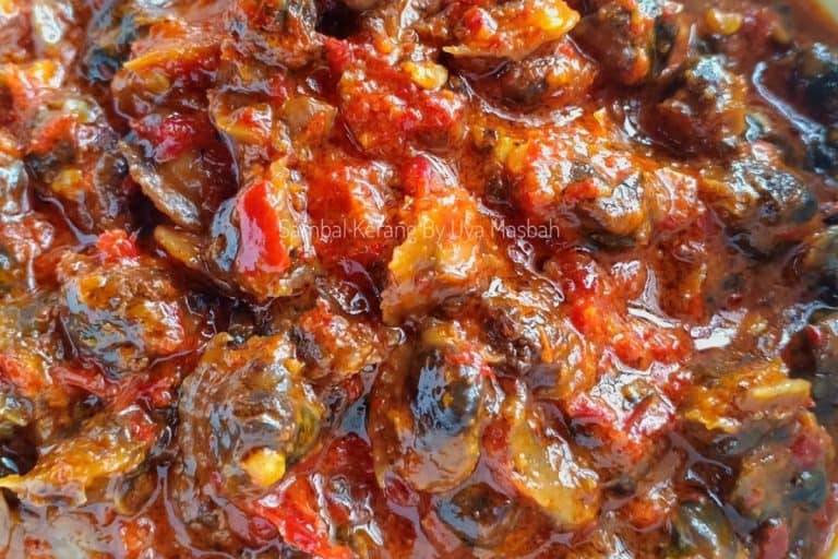 4 Resepi Sambal Kerang Manis Pedas Secukup Rasa